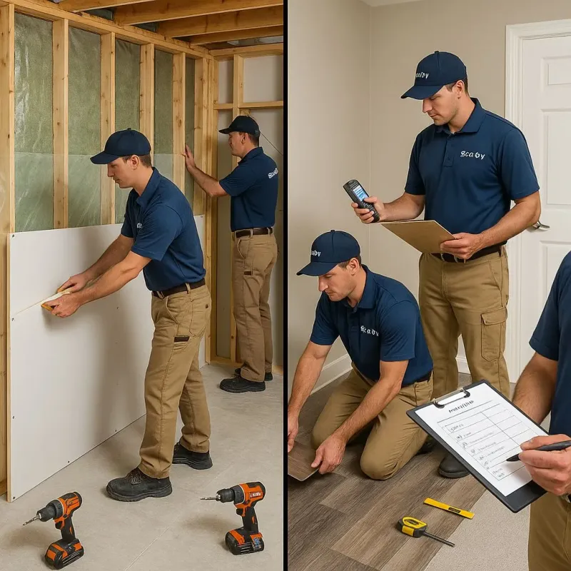 Repairs and Reconstruction process in Granite Bay, CA