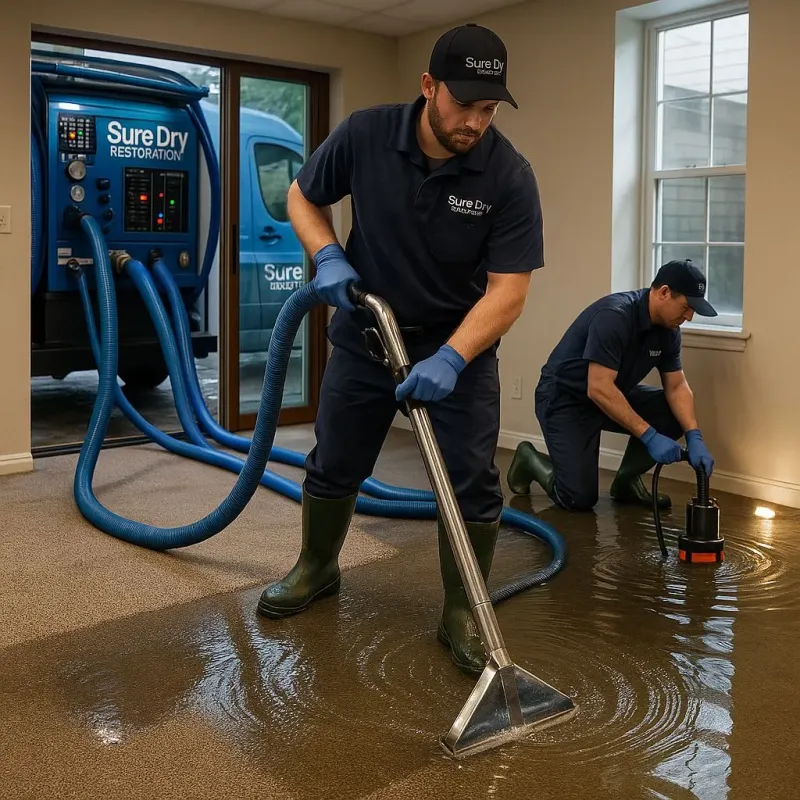 Water Extraction and Removal process in Granite Bay, CA